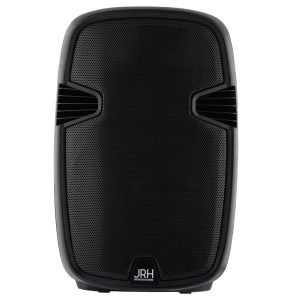 Boxă Portabilă JRH 15 Inch 1000W cu Bluetooth, 2 Microfoane Wireless și Design Trolley cu Roți – Sistem Audio Karaoke Puternic pentru Petreceri