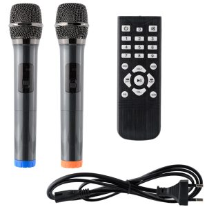 Boxă Portabilă JRH 15 Inch 1000W cu Bluetooth, 2 Microfoane Wireless și Design Trolley cu Roți – Sistem Audio Karaoke Puternic pentru Petreceri