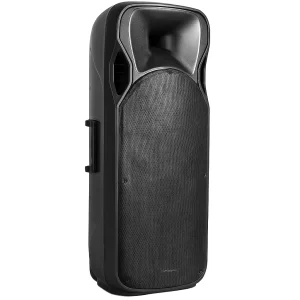 Boxă Portabilă Profesională 15 Inch cu Bluetooth și Microfon Wireless – Sistem Audio Karaoke cu Baterie Reîncărcabilă pentru Petreceri și Evenimente