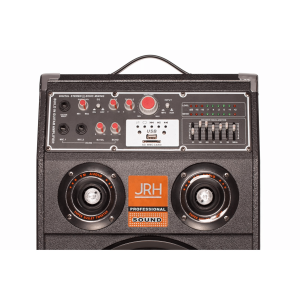 Set Boxe Active PRO 600W cu Bluetooth și Mixer Audio EQ 7 Benzi – Sistem Audio Profesional cu USB, SD și Telecomandă pentru Karaoke și Evenimente