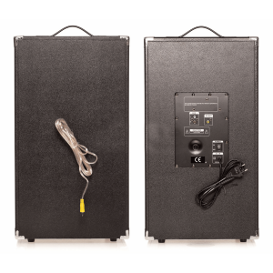 Set Boxe Active PRO 600W cu Bluetooth și Mixer Audio EQ 7 Benzi – Sistem Audio Profesional cu USB, SD și Telecomandă pentru Karaoke și Evenimente