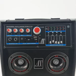 Sistem Audio Profesional 1000W cu Bluetooth, USB și Radio FM – Boxe Puternice cu Funcție Karaoke pentru Petreceri și Evenimente